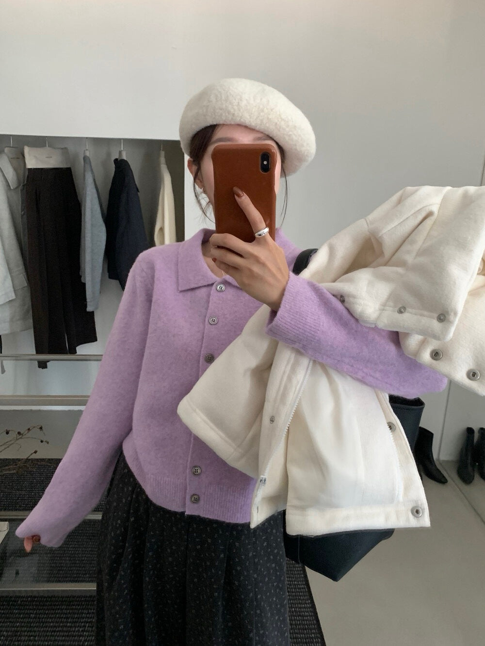 // 33%wool翻領高品質CD