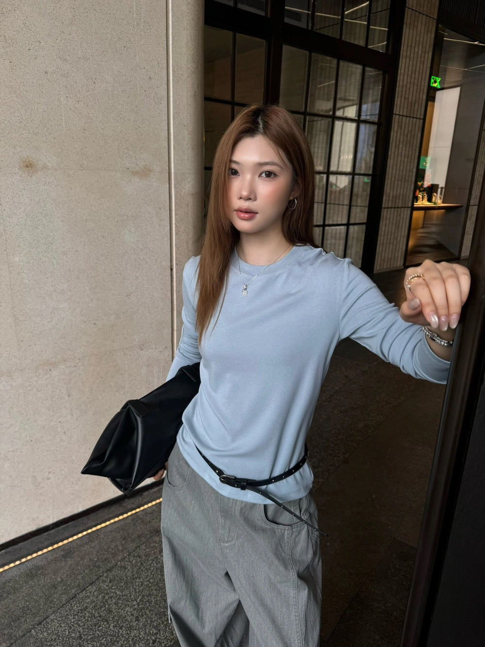 Sep.4加購品 / 多巴胺超彈性親膚正肩TEE